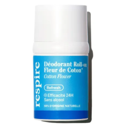 Respire Déodorant Roll-on Fleur de Coton - 15 ML