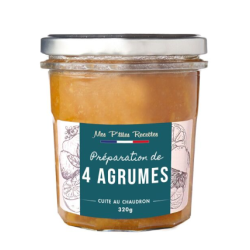 Mes P'tites Recettes Confitures aux 4 Agrumes -...