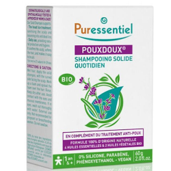 Puressentiel Pouxdoux Shampoing Solide - 60 GR