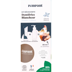 Pimpant Kit Découverte Dentifrice Blancheur Menthe