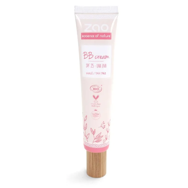 Zao BB Cream Bio - N°762 Teinte Hâlée