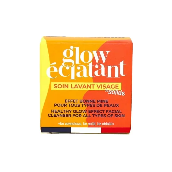 Lamazuna Glow Éclatant Soin Lavant Visage Solide - 25 GR