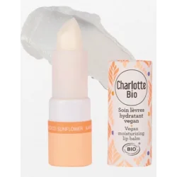 Charlotte Bio Baume à Lèvres Bio (Soin Lèvres Hydratant & Végan) - 4 GR