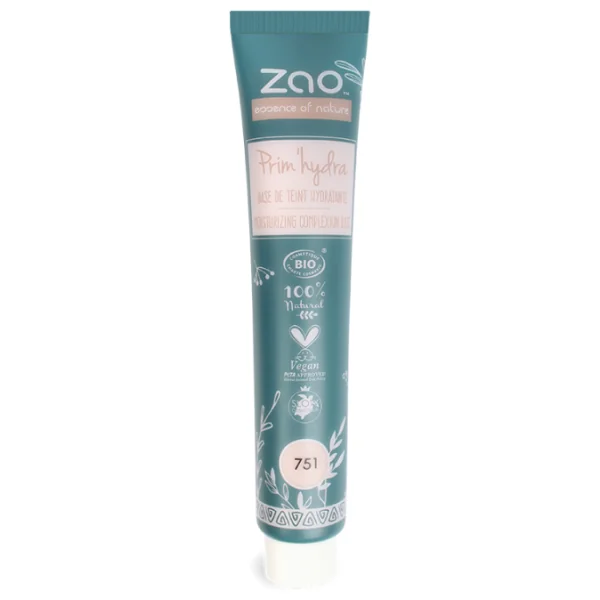 Zao Recharge Base de Teint Hydratante Prim'hydra Bio N°751 - 30 ML