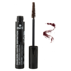 Avril Mascara Haute Définition Marron Bio - 7.5 ML