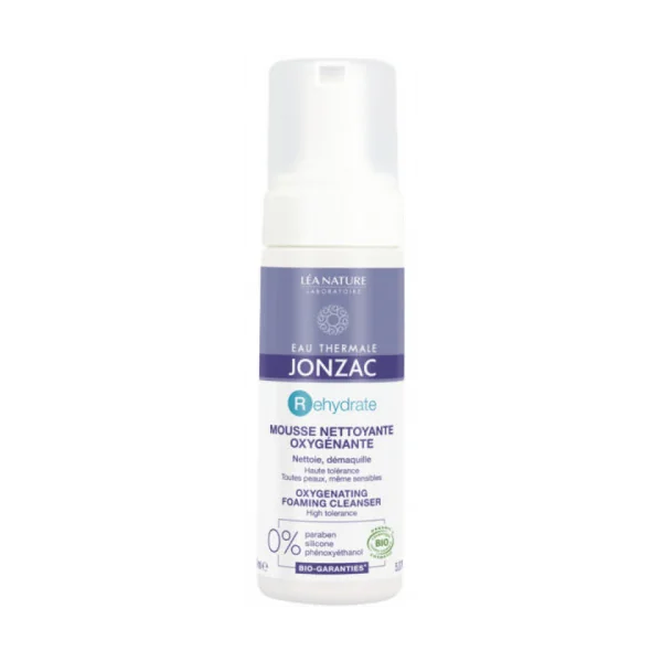 Eau de Jonzac Rehydrate Mousse Nettoyante Oxygénante - 150 ML