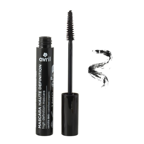 Avril Mascara Haute Définition noir Bio - 7.5 ML