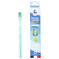 Lamazuna Brosse à dent Médium Vert d'Eau...