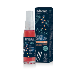 Ladrôme Huile de Massage Arti'Relax aux Huiles Essentielles Bio - 50 ML