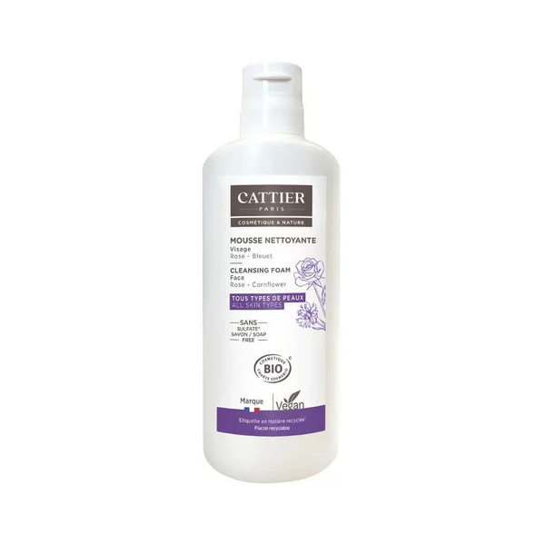 Cattier Mousse Nettoyante Visage Bio - 150 ML