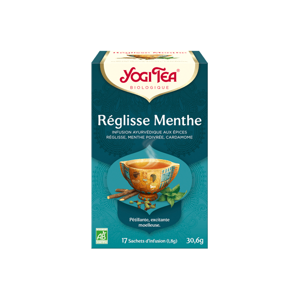 Yogi Tea Réglise Menthe - 17 Sachets