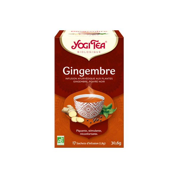 Yogi Tea Gingembre - 17 Sachets