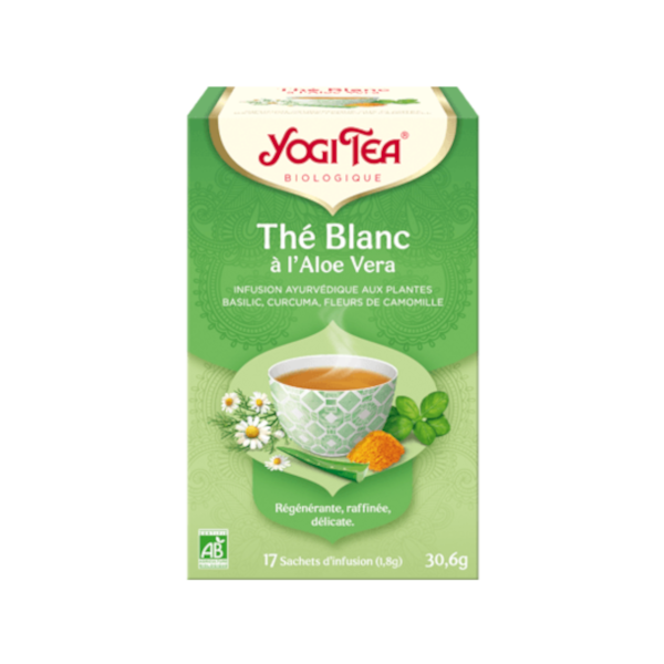 Yogi Tea Thé Blanc à l' Aloe Vera - 17 Sachets