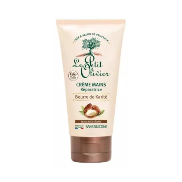 Le Petit Olivier Crème Mains Réparatrice au Beurre de Karité - 75 ML