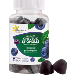 Fleurance Nature Gummies Cheveux et ongles 60...