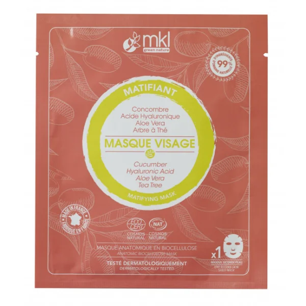 MKL masque visage matifiant