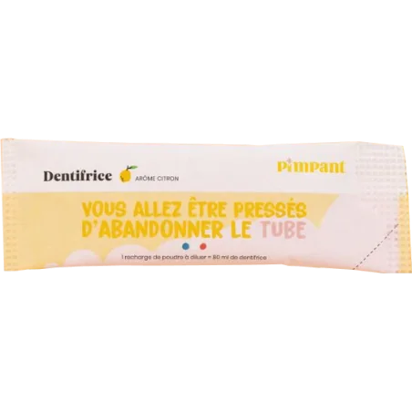 Pimpant dentifrice citron