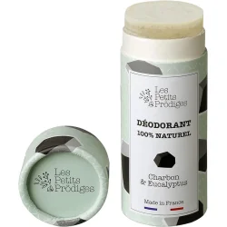 Les petits prodiges déodorant charbon & eucalyptus 40 GR