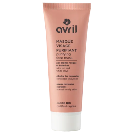 Avril Masque Visage Purifiant Bio 50ML