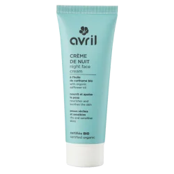 Avril Crème de Nuit Peau Sèche & Sensible 50Ml