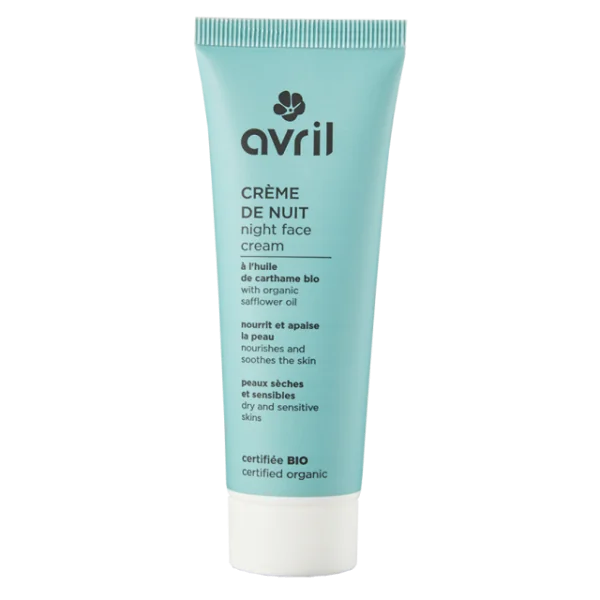 Avril Crème de Nuit Peau Sèche & Sensible 50Ml