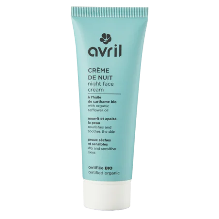 Avril Crème de Nuit Peau Sèche & Sensible 50Ml