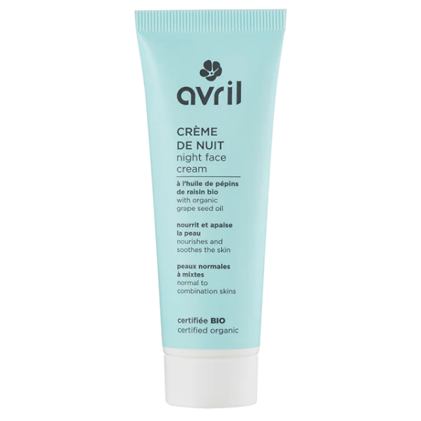 Avril Crème de Nuit Peau Normale à Mixte 50ML