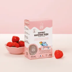 Pimpant coffret dentifrice kit fraise