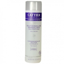 Cattier Solution Micellaire Démaquillante Visage, Yeux et Lèvres 300 ML