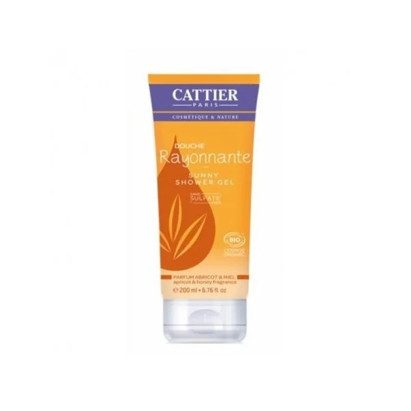 Cattier Gel Douche Rayonnante Abricot Miel 200ML