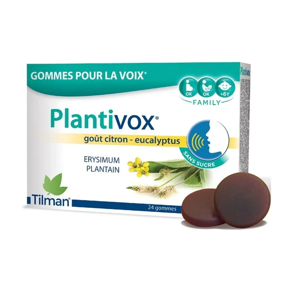 TILMAN plantivox citron 24 PASTILLES