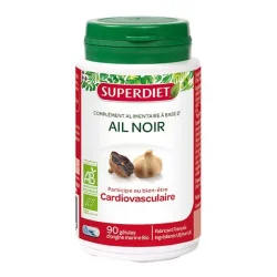 Superdiet Ail Noir Bio - 90 Gélules