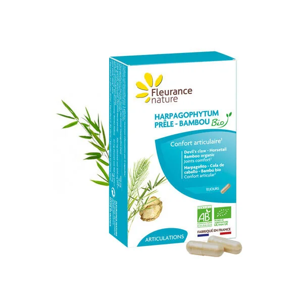 Fleurance nature Harpagophytum-Prêle-Bambou Bio 40 comprimés