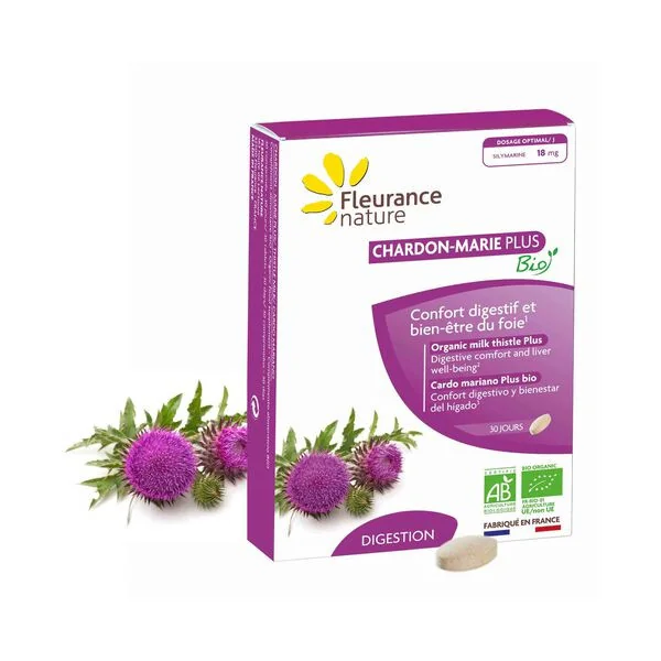 Fleurance nature chardon-Marie PLUS Bio 30 comprimés