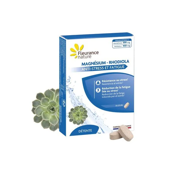 Fleurance nature Magnésium-Rhodiola 30 comprimés