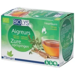 Biolys Aigreur Curcuma & Réglisse - 24 sachets