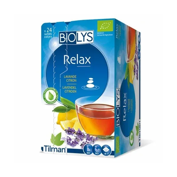 Biolys Relax Lavande-Citron 24 sachets