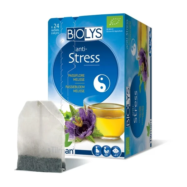 Biolys Anti-Stress Passiflore-Mélisse 24 sachets