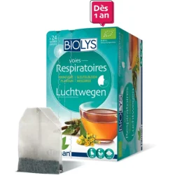 Biolys Voie respiratoire Primevère-Plantain 24 sachets