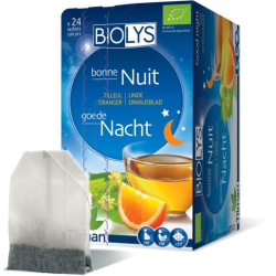 Biolys Bonne Nuit Tilleul & Oranger - 24 sachets